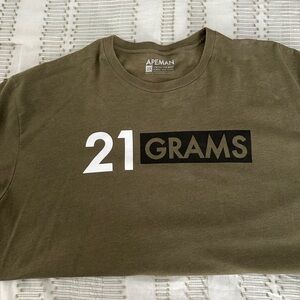 Apeman Olive Green Graphic T-Shirt